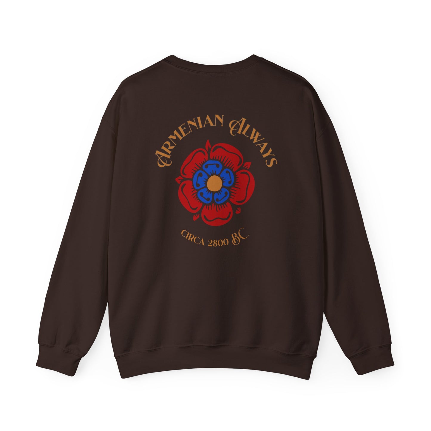 Nayirian Flower Design Unisex Crewneck Sweatshirt Sweater