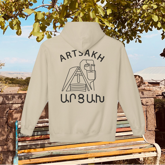 LIGHT COLOR OPTIONS Vintage Artsakh Design Unisex Hoodie Sweatshirt Sweater